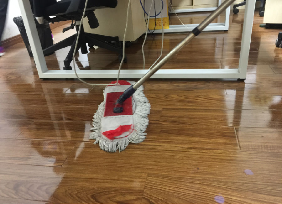 纳溪区木地板保洁案例
